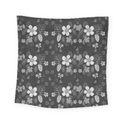 Floral Pattern Square Tapestry (small)