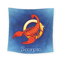 Zodiac Scorpio Square Tapestry (small)