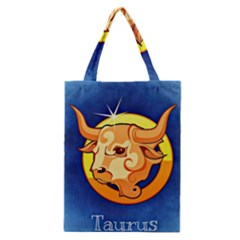 Zodiac Taurus Classic Tote Bag