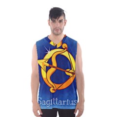 Zodiac Sagittarius Men s Basketball Tank Top