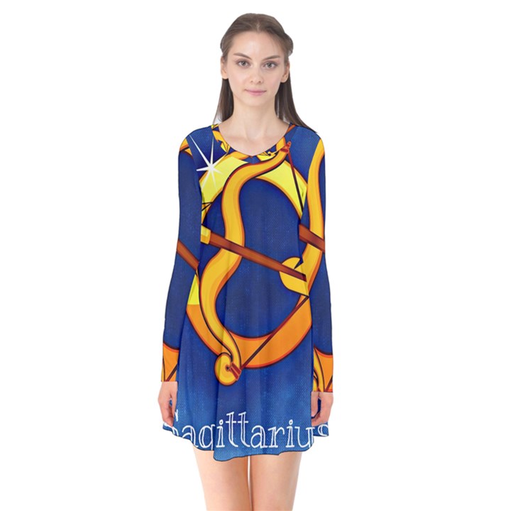 Zodiac Sagittarius Flare Dress