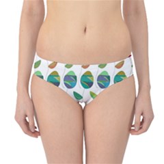 Watercolor Floral Roses Pattern Hipster Bikini Bottoms