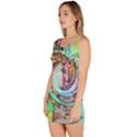 Art Pattern Sleeveless Bodycon Dress View2