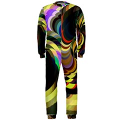 Spiral Of Tubes Onepiece Jumpsuit (men)  by Nexatart