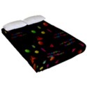 Cartoon Birthday Tilable Design Fitted Sheet (California King Size) View2