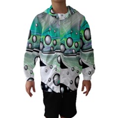 Small And Big Bubbles Hooded Wind Breaker (kids)
