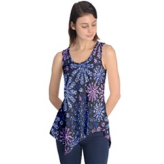 Pixel Pattern Colorful And Glittering Pixelated Sleeveless Tunic by Nexatart