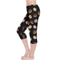 Donuts pattern Capri Leggings  View3