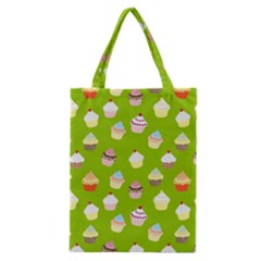 Cupcakes Pattern Classic Tote Bag by Valentinaart