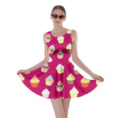 Cupcakes Pattern Skater Dress by Valentinaart