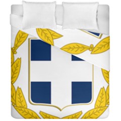 Greece National Emblem  Duvet Cover Double Side (california King Size) by abbeyz71