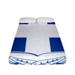 Greece National Emblem  Fitted Sheet (full/ Double Size) by abbeyz71