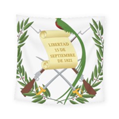 National Emblem Of Guatemala  Square Tapestry (small)