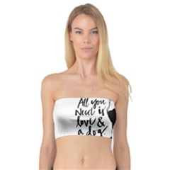 Dog person Bandeau Top