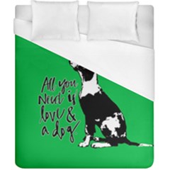 Dog Person Duvet Cover (california King Size)