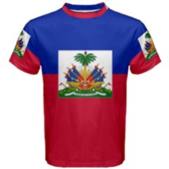 Flag Of Haiti  Men s Cotton Tee by abbeyz71