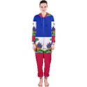 Flag of Haiti  Hooded Jumpsuit (Ladies)  View1