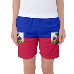 Flag Of Haiti  Women s Basketball Shorts by abbeyz71