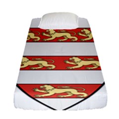 Hungarian Kings (1000-1301) & Seal Of King Emeric (1202) Fitted Sheet (single Size) by abbeyz71