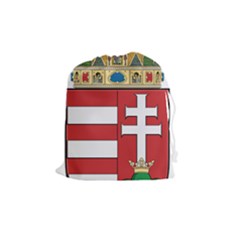  Medieval Coat Of Arms Of Hungary  Drawstring Pouches (medium)  by abbeyz71