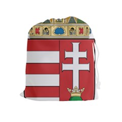  Medieval Coat Of Arms Of Hungary  Drawstring Pouches (extra Large) by abbeyz71