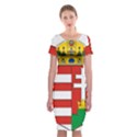  Medieval Coat of Arms of Hungary  Classic Short Sleeve Midi Dress View1