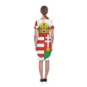  Medieval Coat of Arms of Hungary  Classic Short Sleeve Midi Dress View2