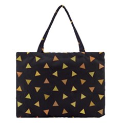 Shapes Abstract Triangles Pattern Medium Tote Bag by Nexatart
