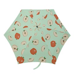 Apple Fruit Background Food Mini Folding Umbrellas by Nexatart