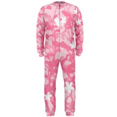 Plant Flowers Bird Spring Onepiece Jumpsuit (men)  by Nexatart