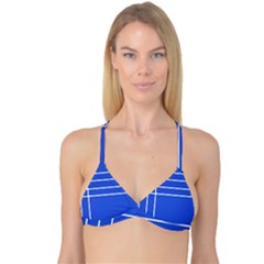 Stripes Pattern Template Texture Reversible Tri Bikini Top