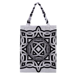 Celtic Draw Drawing Hand Draw Classic Tote Bag by Nexatart