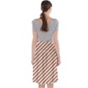 Stripes Striped Design Pattern Midi Beach Skirt View2