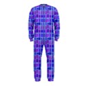 Background Mosaic Purple Blue OnePiece Jumpsuit (Kids) View1