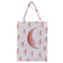 Moon Moonface Pattern Outlines Classic Tote Bag View1