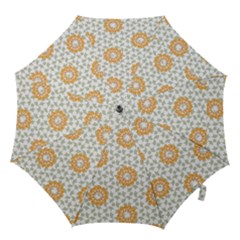 Stamping Pattern Fashion Background Hook Handle Umbrellas (large) by Nexatart