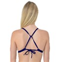 Blue Dot Reversible Tri Bikini Top View4