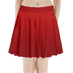 Redc Pleated Mini Skirt