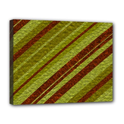 Stripes Course Texture Background Canvas 14  X 11  by Nexatart