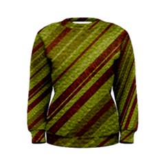 Stripes Course Texture Background Women s Sweatshirt by Nexatart