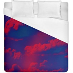 Sky Pattern Duvet Cover (king Size) by Valentinaart