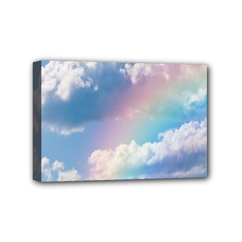 Sky Pattern Mini Canvas 6  X 4  by Valentinaart