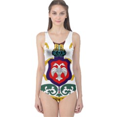 State Seal Of Karnataka One Piece Swimsuit by abbeyz71