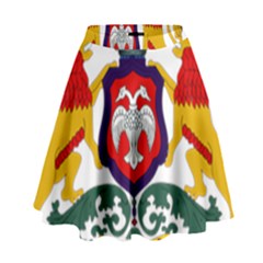 State Seal Of Karnataka High Waist Skirt by abbeyz71