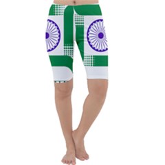 Seal Of Indian State Of Jharkhand Cropped Leggings  by abbeyz71