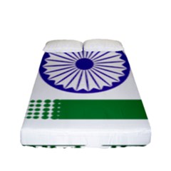 Seal Of Indian State Of Jharkhand Fitted Sheet (full/ Double Size) by abbeyz71