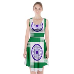 Seal Of Indian State Of Jharkhand Racerback Midi Dress by abbeyz71