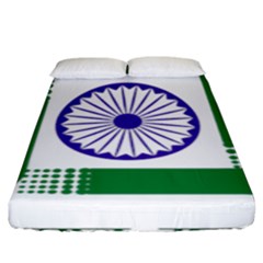 Seal Of Indian State Of Jharkhand Fitted Sheet (king Size) by abbeyz71