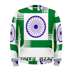 Seal Of Indian State Of Jharkhand Men s Sweatshirt by abbeyz71