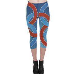 Svadebnik Symbol Slave Patterns Capri Leggings  by Nexatart